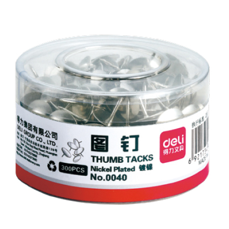 大众娱乐0040图钉(300枚/筒)