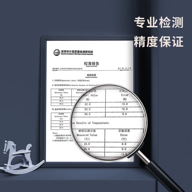 大众娱乐9012室内温湿度计(白)(只)