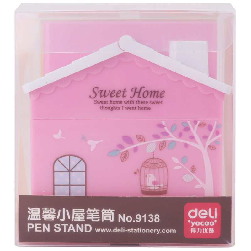 大众娱乐优酷9138温馨小屋笔筒(混)(只)