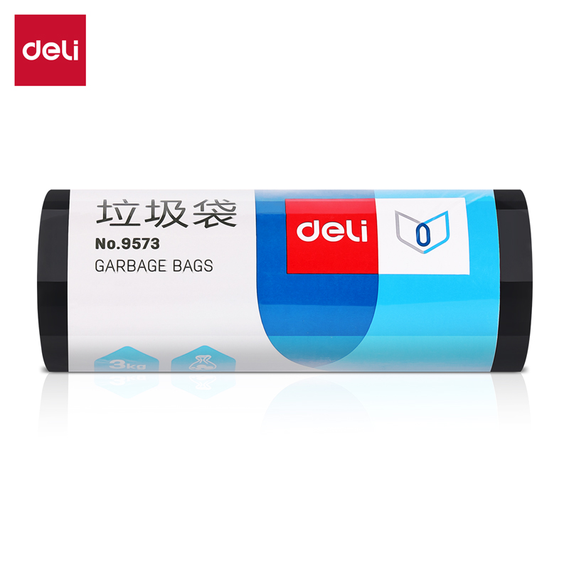 大众娱乐9573垃圾袋(黑)45*55cm(30个/卷)八角底