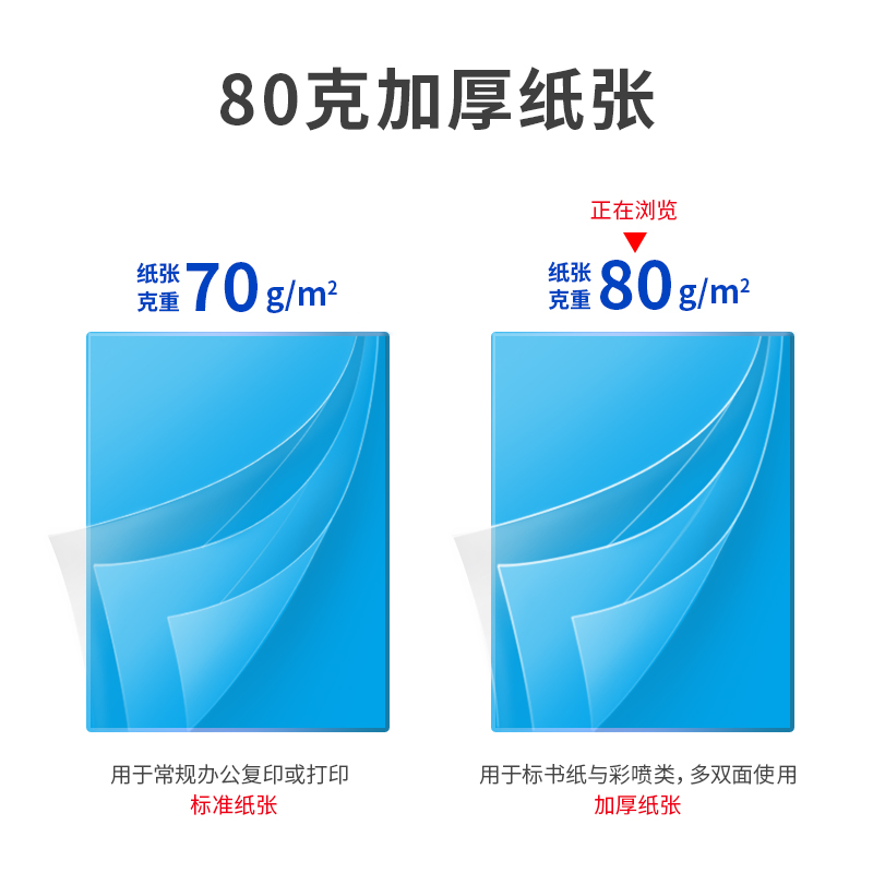 大众娱乐7435爱琴海复印纸(A4-80g-10包)(包)