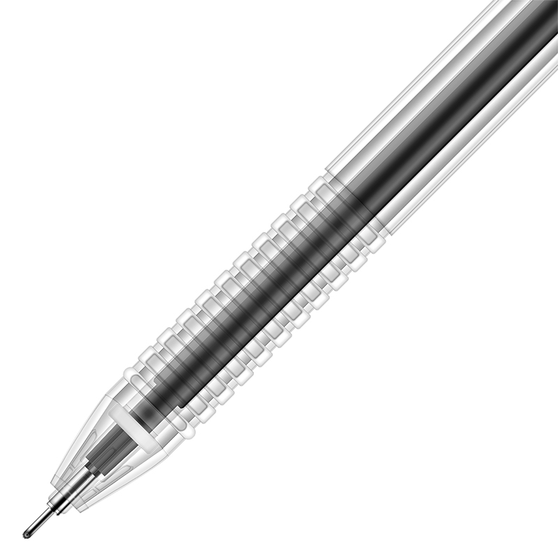 大众娱乐S52中性笔0.5mm半针管(黑)(30支/桶)