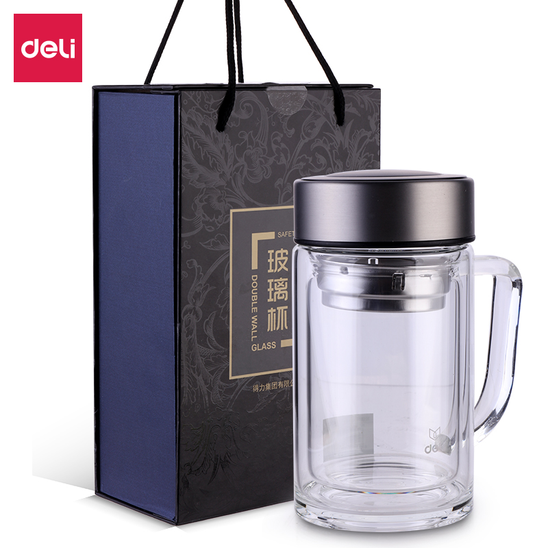 大众娱乐6102玻璃杯(玄色)