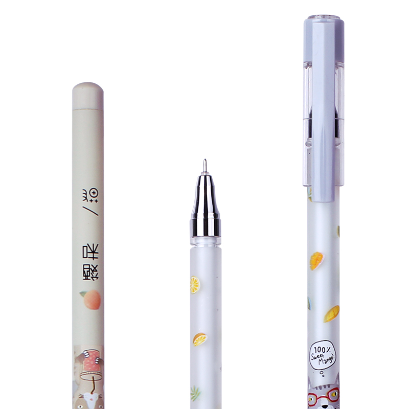 大众娱乐A413学生中性笔0.5mm全针管(黑)