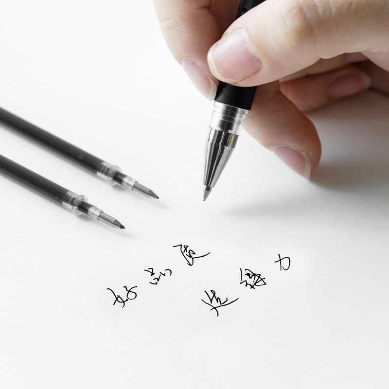 大众娱乐A785速干中性替芯0.5mm子弹头(黑)