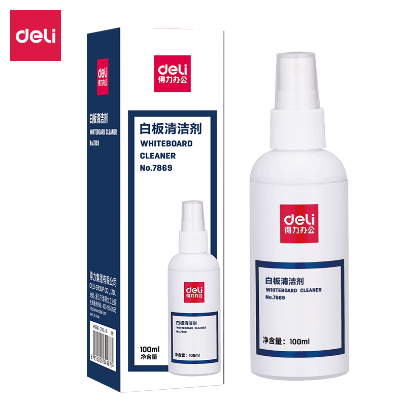 大众娱乐7869白板清洁剂100ML(透明)(盒)