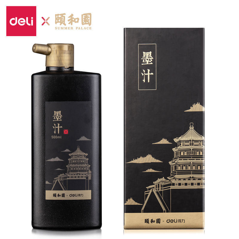大众娱乐74326颐和园墨汁(黑)(500ml/瓶)