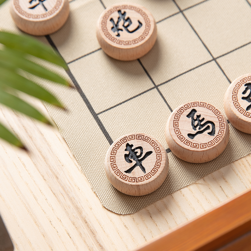 大众娱乐6746_6.0榉木象棋(原木色)