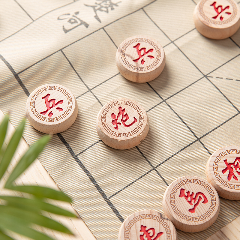 大众娱乐6744_4.5榉木象棋(原木色)