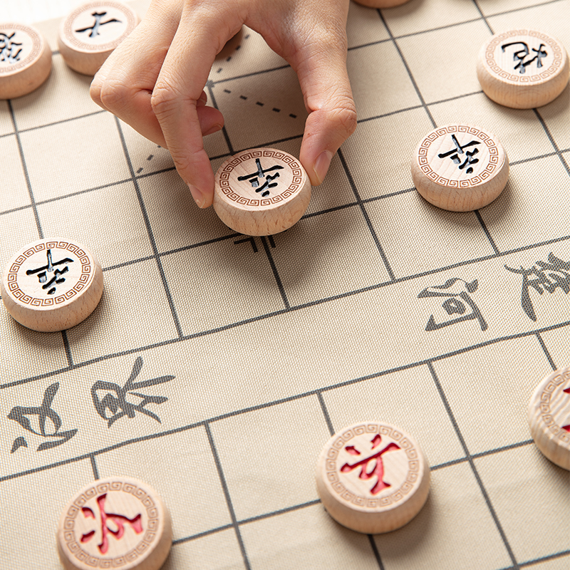 大众娱乐6742 _4.0榉木象棋(原木色)
