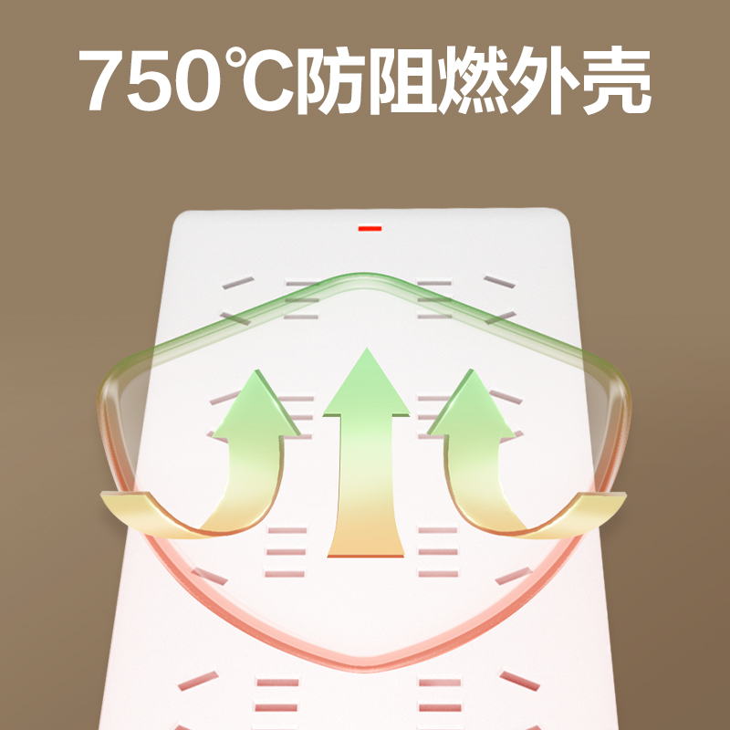 大众娱乐18262-02插座_8组_2米_PVC袋装(白)(只)