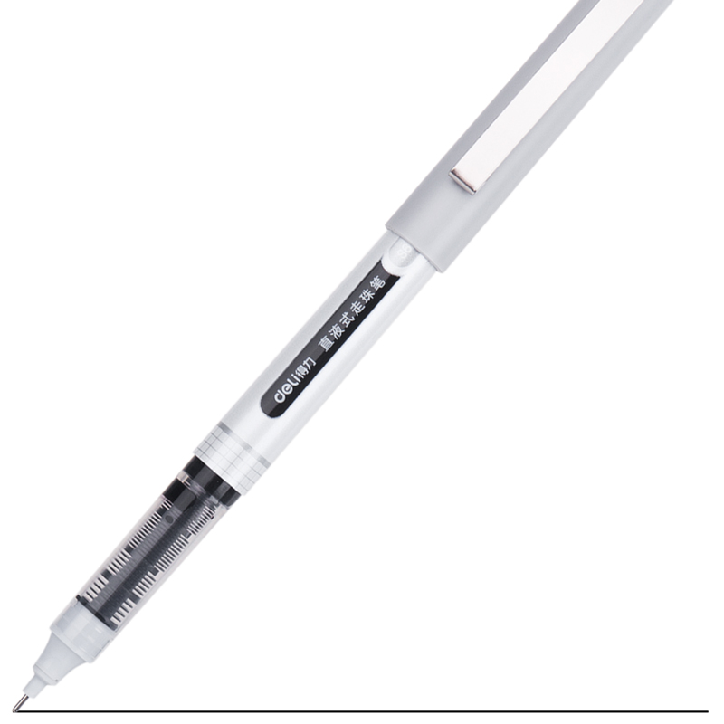 大众娱乐S653直液式走珠笔0.5mm全针管(黑)(支)