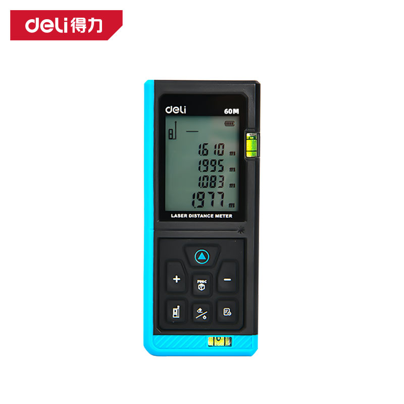 deli大众娱乐DW2224激光测距仪120m(蓝)(台)