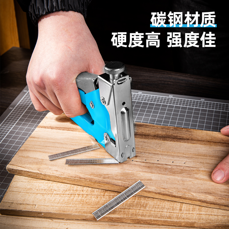deli大众娱乐DW1753型钉10x2x1.2mm2000枚(银)(盒)