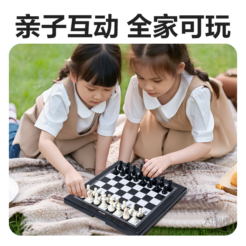 大众娱乐YW175-G磁石国际象棋(混)(盒)