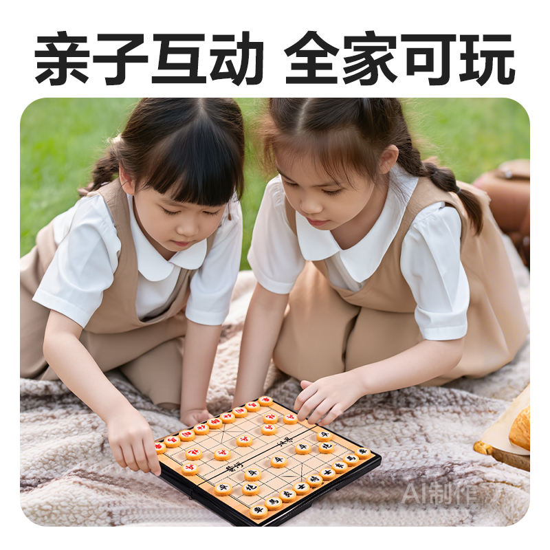 大众娱乐YW175-X磁石象棋(混)(盒)
