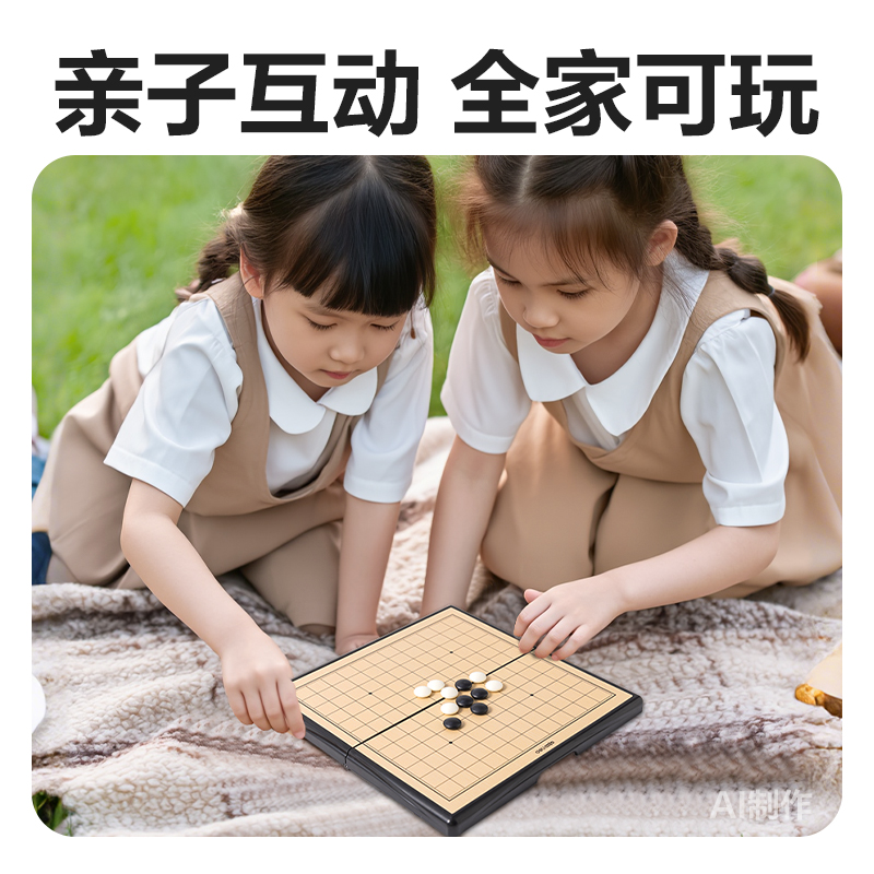 大众娱乐YW175-W磁石五子棋(混)(盒)