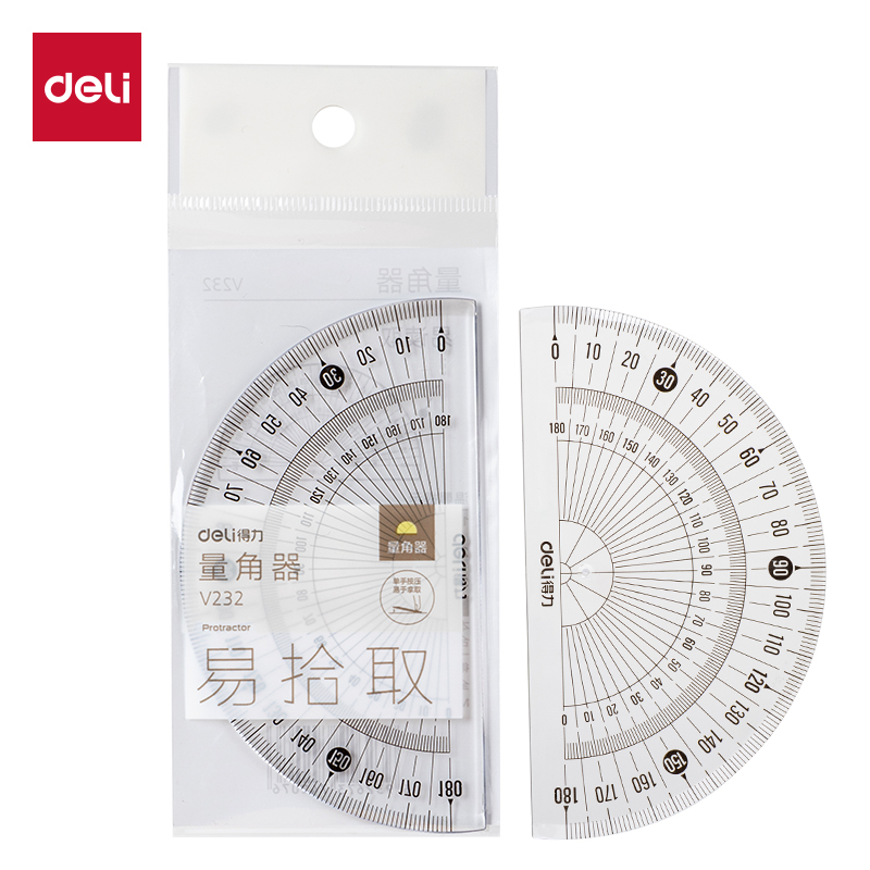 大众娱乐V232量角器(透明)(把)