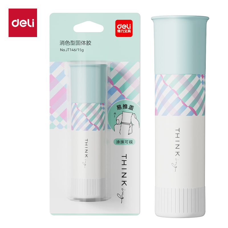大众娱乐JT146易推盖系列消色型固体胶15g淀粉(白)(卡)
