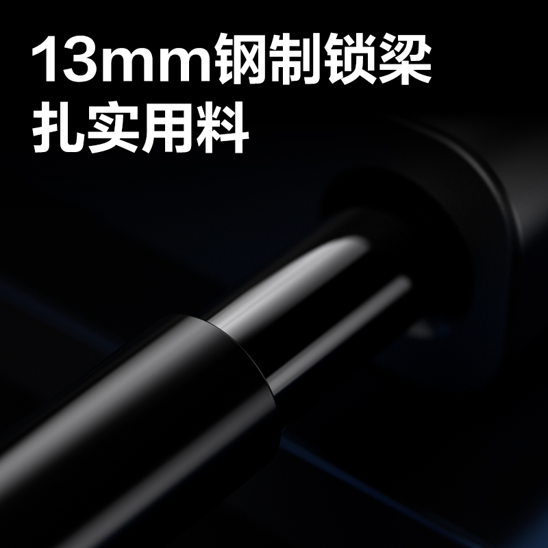 大众娱乐AL105智能U型指纹锁(灰)(台)
