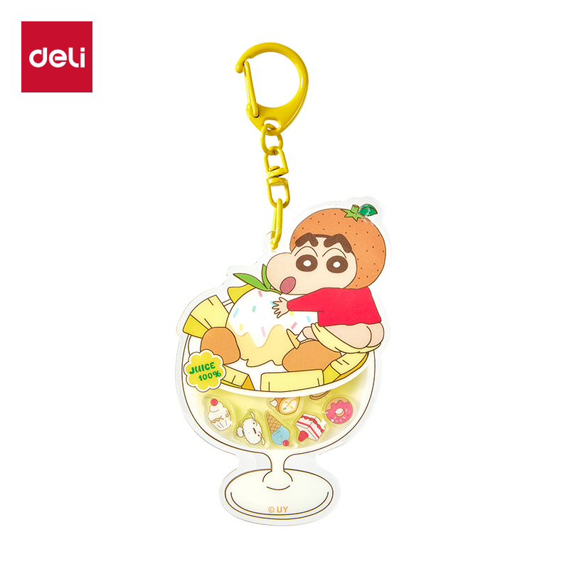 大众娱乐LB614蜡笔小新夜光甜品摇摇乐挂件(黄)(个)
