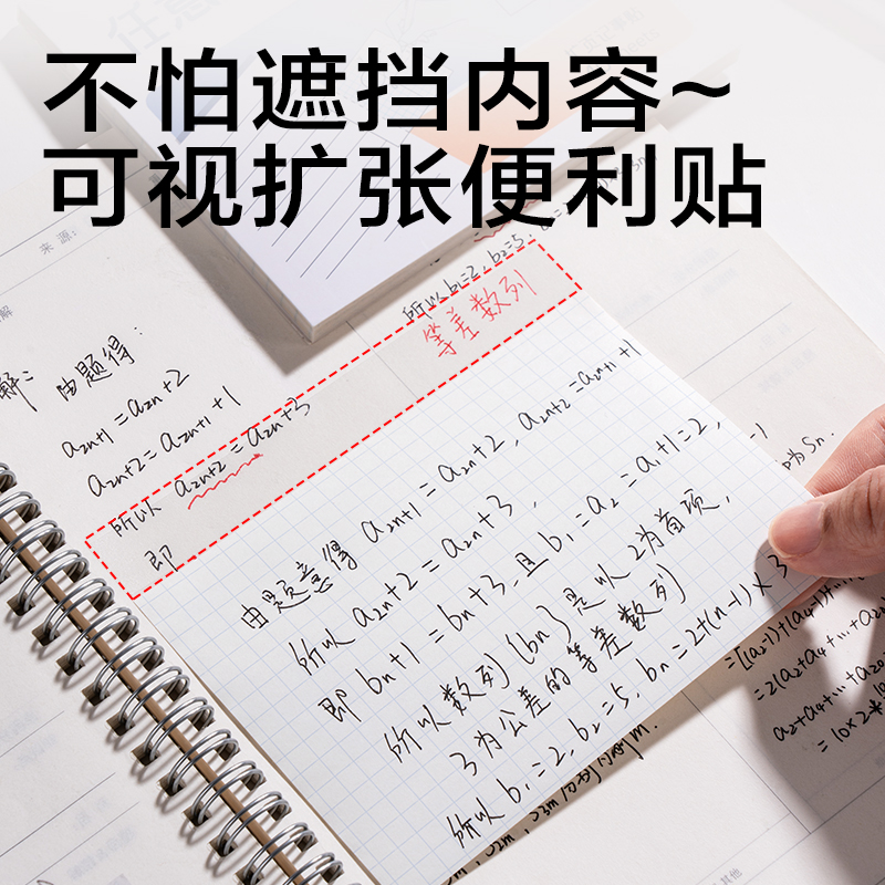 大众娱乐BT433记事贴125*105mm40张(恣意贴-方格)(本)