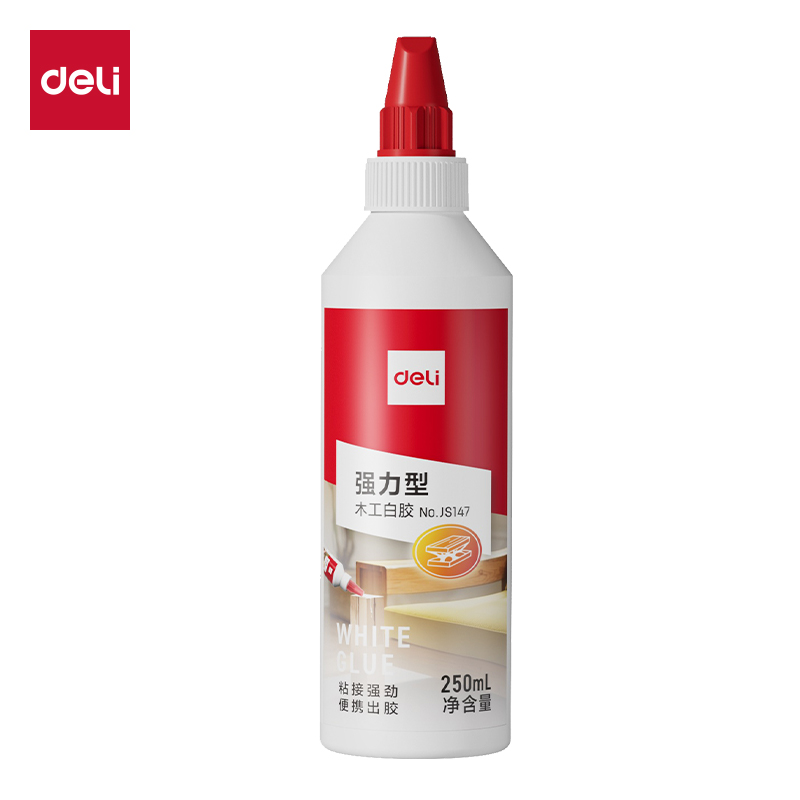 大众娱乐JS147高粘木匠白胶PVAC(白色)(250ml/瓶)