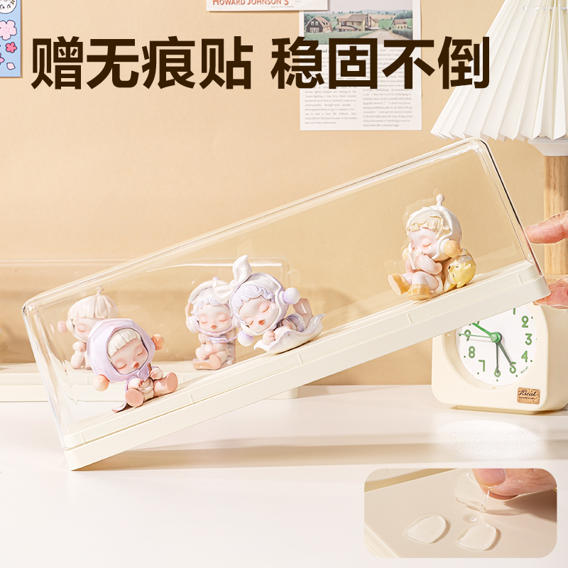大众娱乐PK158收纳盒(单排款)(米白)(个)