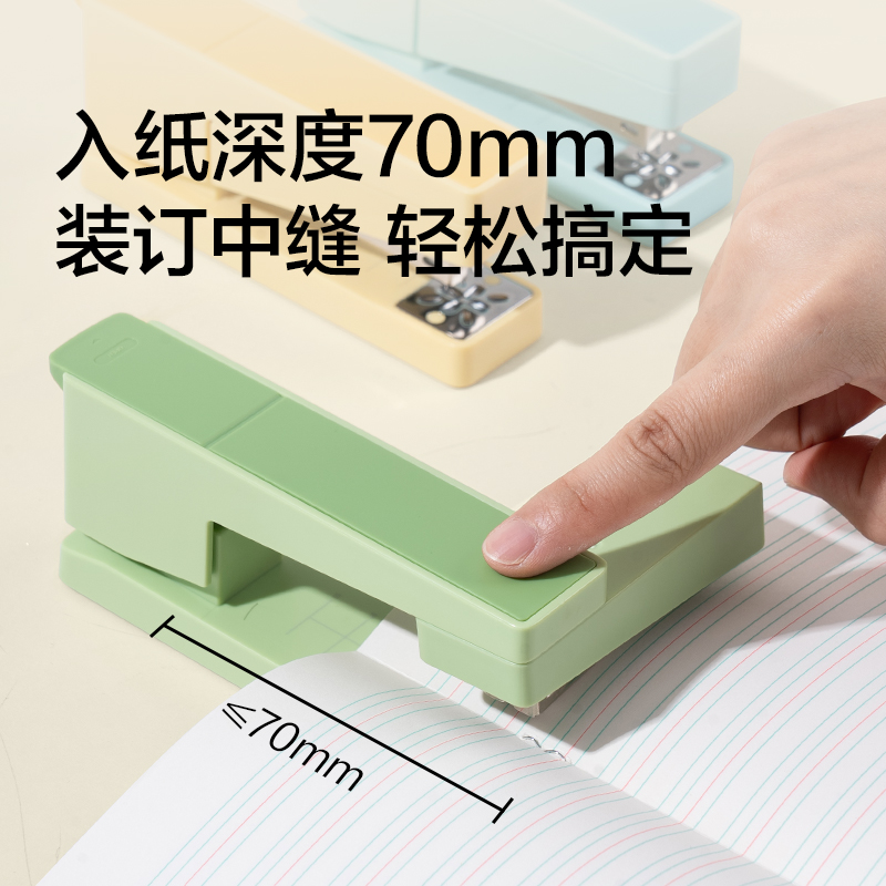 纽赛NS089-2旋转订书机(黄)(台)