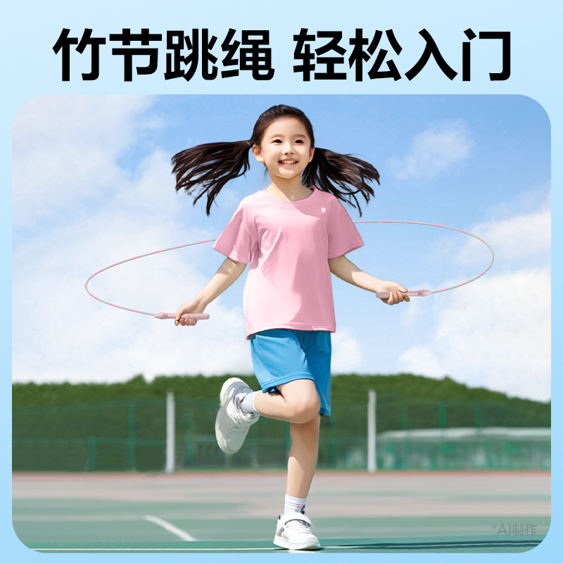 安格耐特FT148钢丝芯轴承竹节跳绳(混)(根)