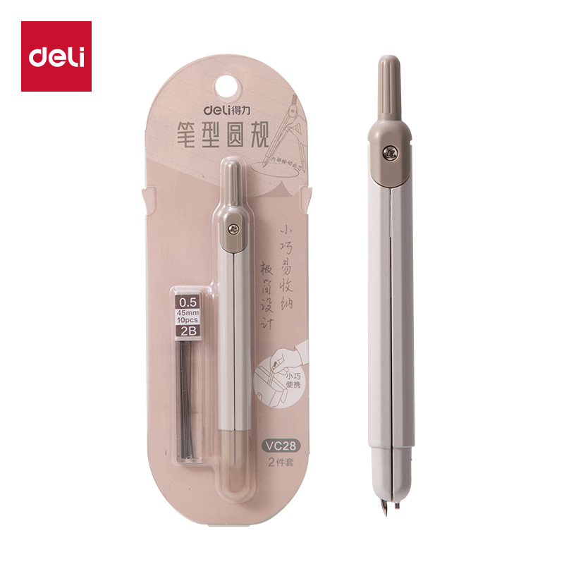 大众娱乐VC28笔型圆规(棕色)(个)