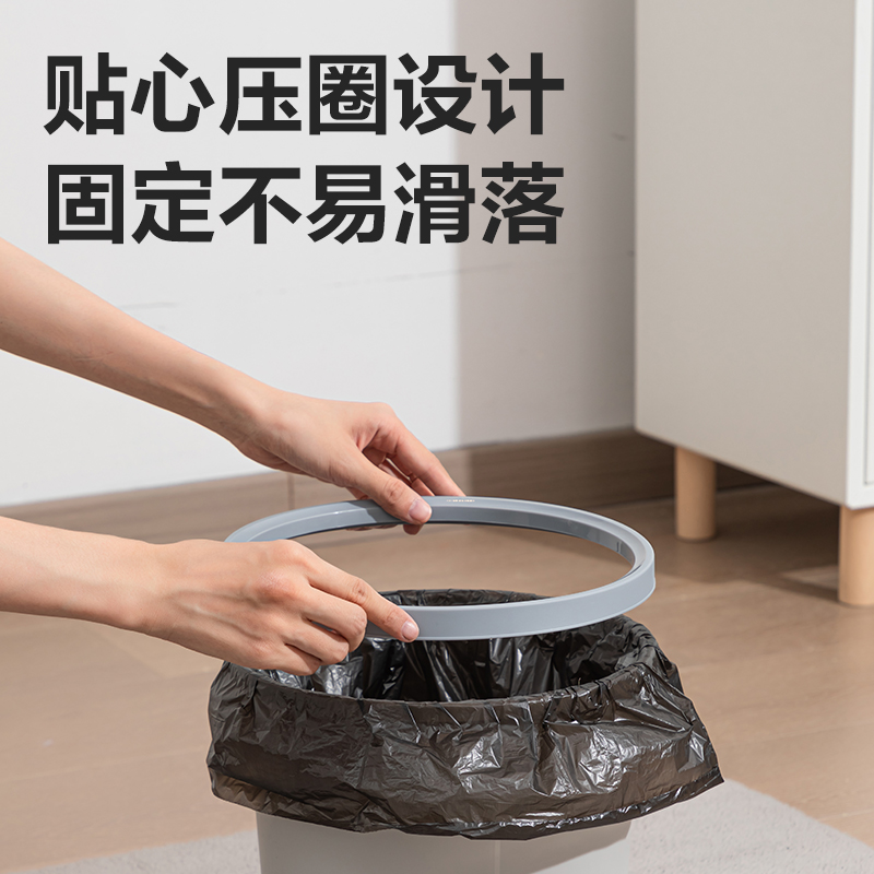 大众娱乐DP542圆形清洁桶(米白)(只)